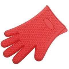SSWW Red Silicone Oven Gloves, FS_RS_u49271 (Pack of 80)
