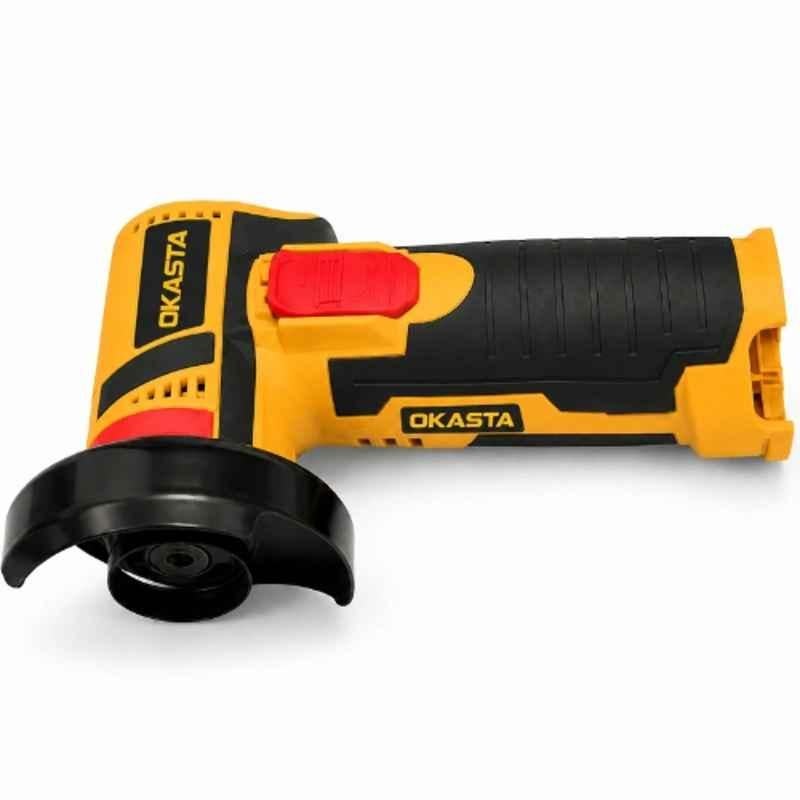 Okasta 3 inch 12V 1900rpm Li-ion Cordless Angle Grinder with Rechargeable Batteries