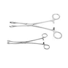 Forgesy Stainless Steel Straight & Curved Sponge Holding Clamp, FORGESY229 (Pack of 2)