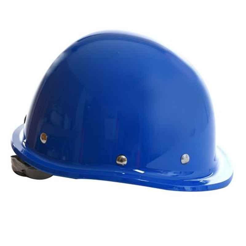 Darit Blue ABS Ratchet Textile Safety Helmet with Foam Sweatband, ES-242