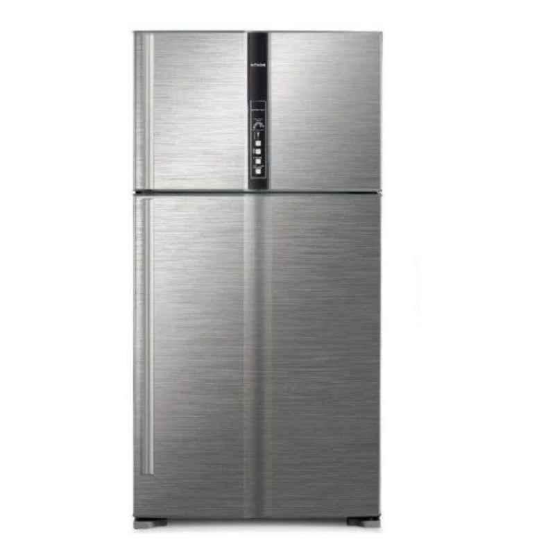 Hitachi 755L Silver Super Big 2 Energy Efficient Inverter Refrigerator, RV990PUK1KBSL