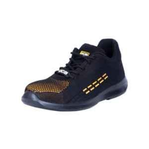 JCB FASTRAC Flynet Steel Toe Black Work Safety Shoes, Size: 10