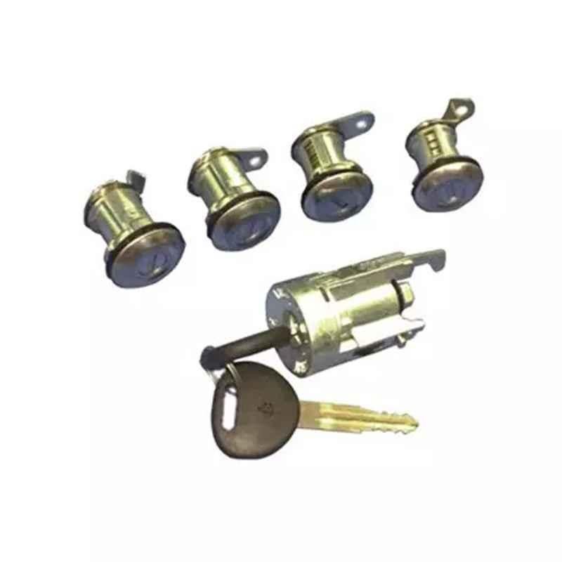 Car International 5 In 1 Family Kit & Steering Lock for Hyundai Santro, CI-1464
