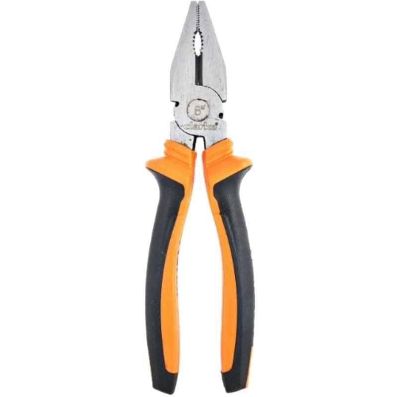 Clarke 8 inch Black Combination Plier, CP8CL
