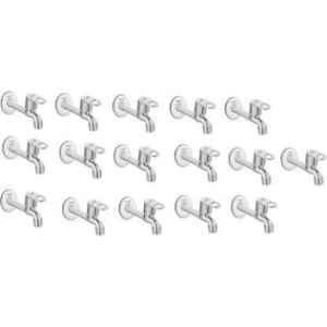 Prestige MAX Brass Chrome Finish Long Body Bib Cock (Pack of 16)