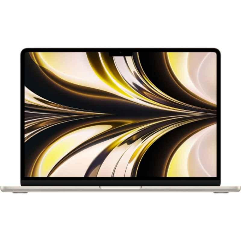 Apple MacBook Air 13.6 inch Starlight Laptop with Apple M2 Chip / 8GB RAM / 256GB SSD