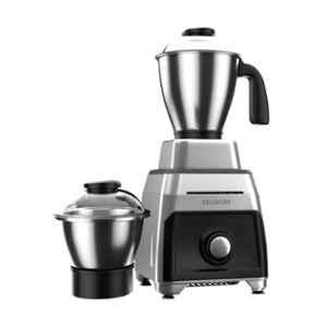 Cellecor GMC-750 Plus 750W ABS Silver & Black 3 Speed Control Mixer Grinder with 2 Stainless Steel Jars, Heavy Duty Motor & 2 Years Warranty