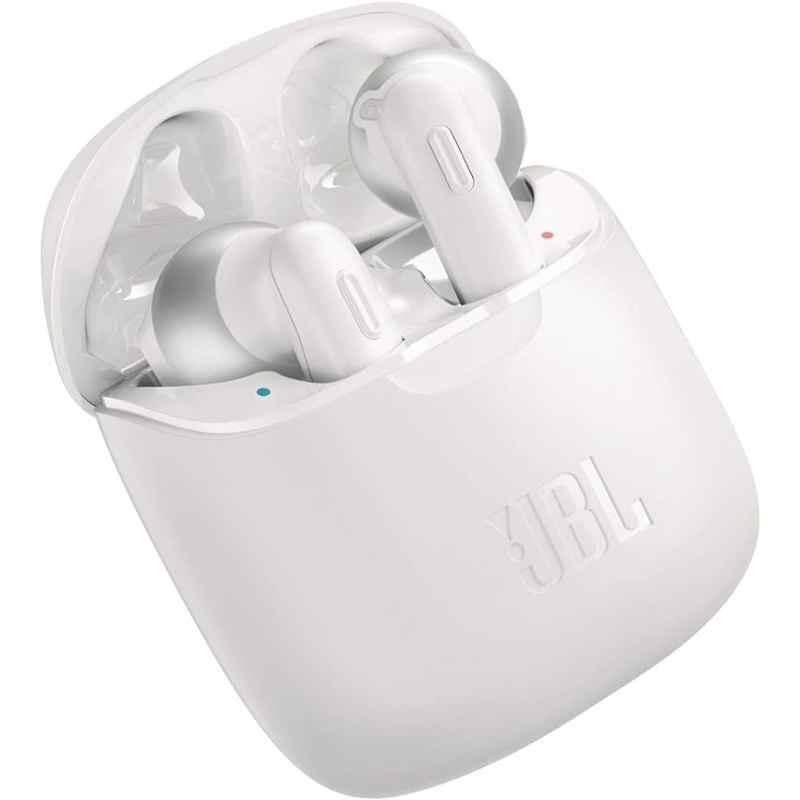 JBL 220TWS 12.5mm Driver White True Wireless Earbuds