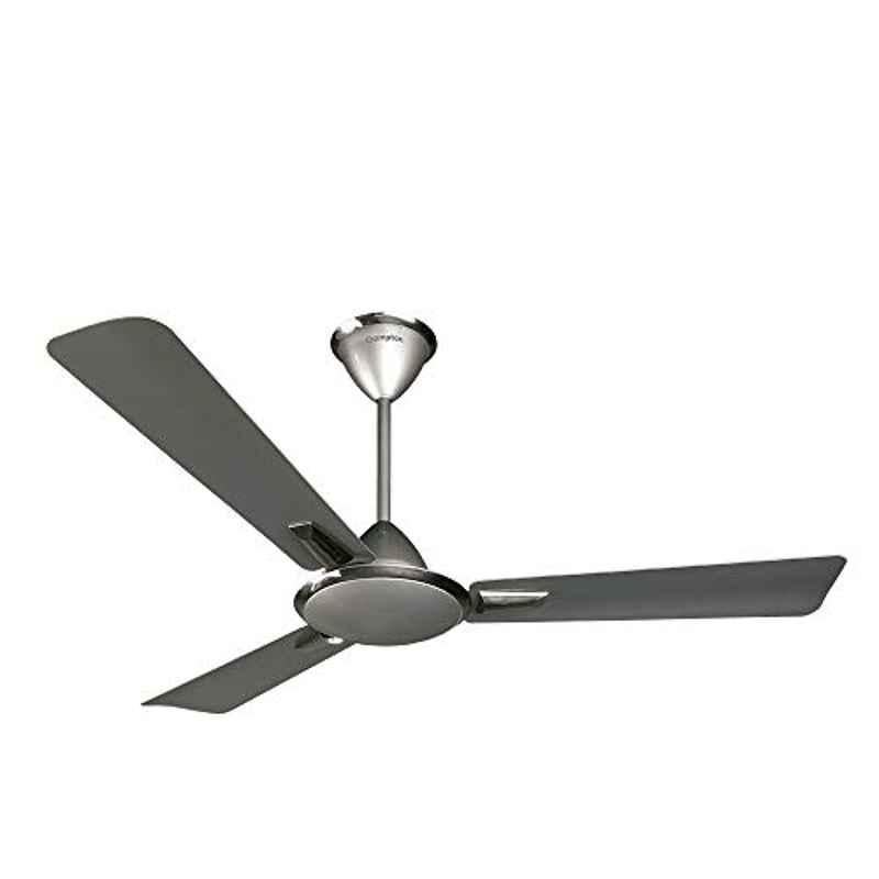 Crompton Aura Prime 48 inch 70W Aluminium Titanium Ceiling Fan with 2 Years Warranty, Sweep: 1200 mm