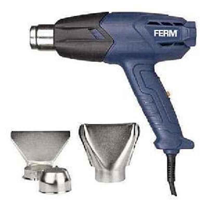 Ferm Hot Air Gun 2000W With 3Pcs Nozzles HAM1018