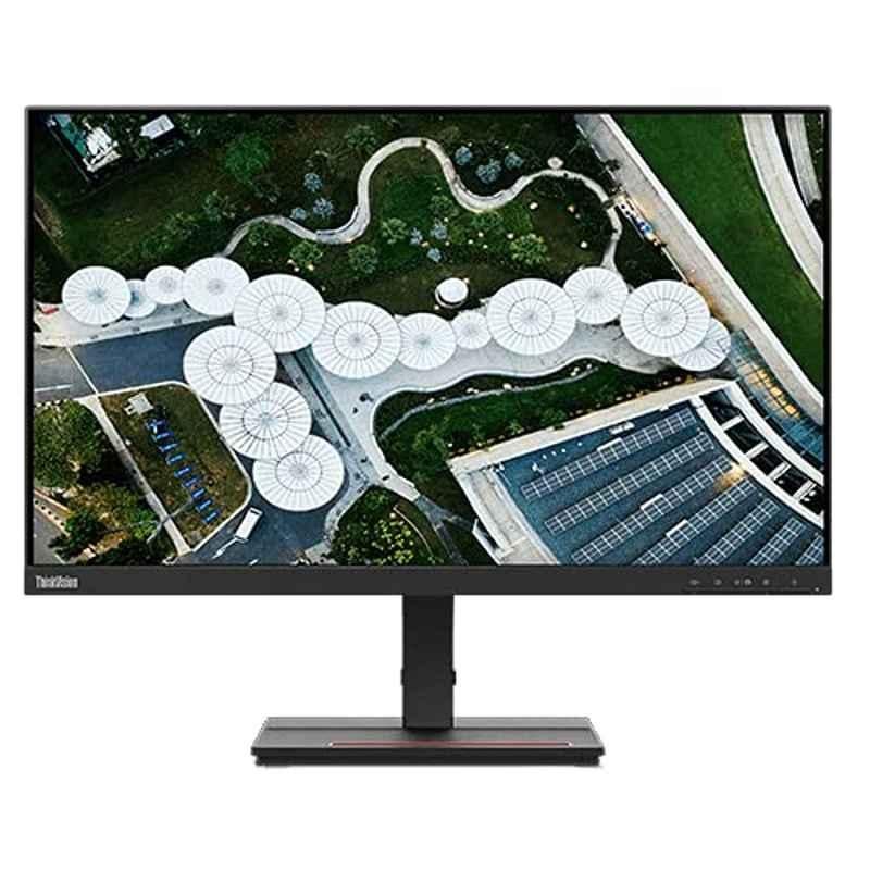 Lenovo ThinkVision S24E-20 23.8 inch FHD Raven Black LCD Monitor, 62AEKAR2WW