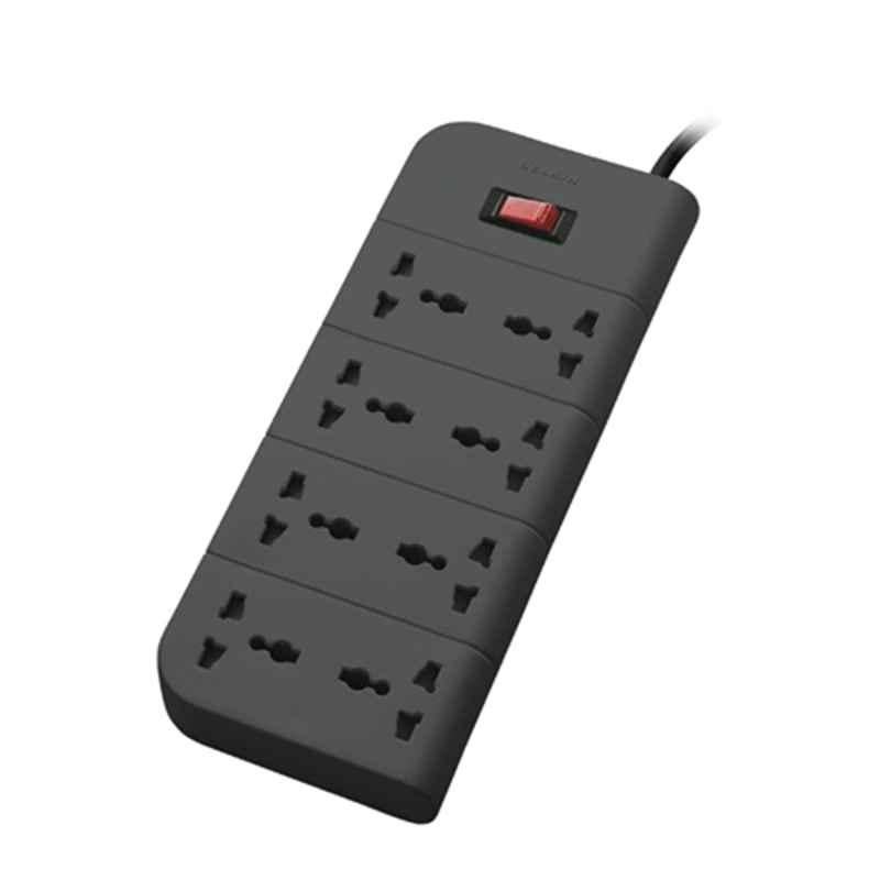 Belkin 8 Socket Grey Surge Protector with 6.5ft Heavy Duty Cable