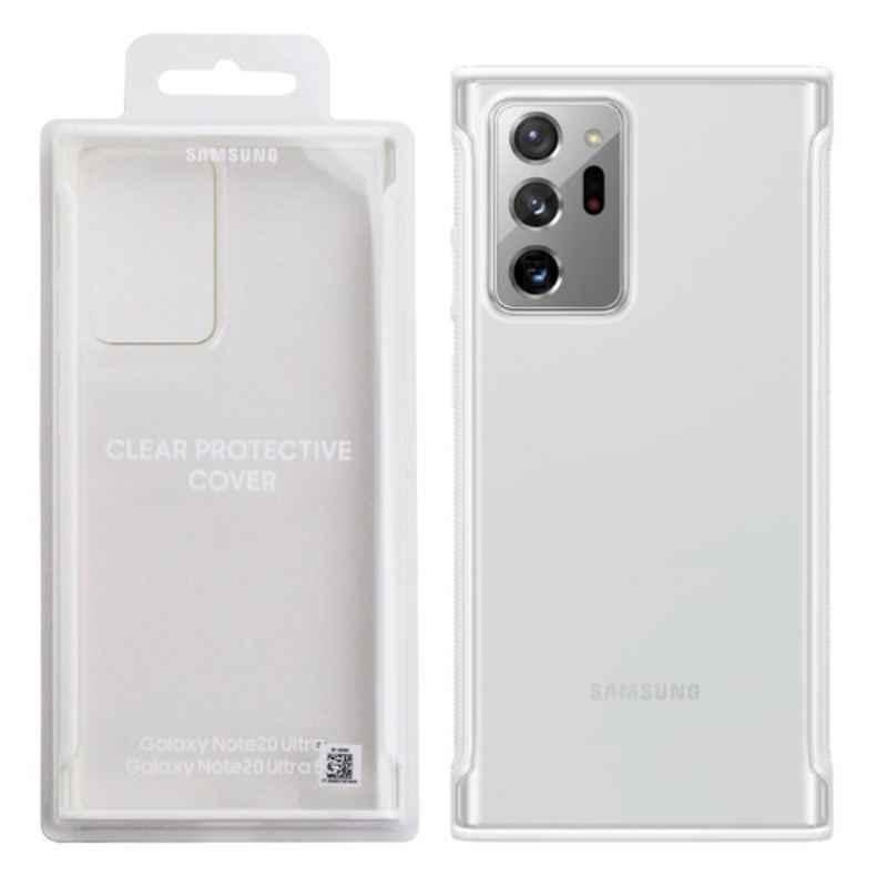 Samsung White Clear Protective Cover for Galaxy Note20 Ultra, EF-GN985CWEGWW