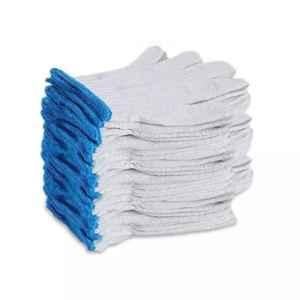 RIFA Blue Nylon Shell with Black Crinkle Latex Palm Coated Gloves, Size: M (Pack of 40)
