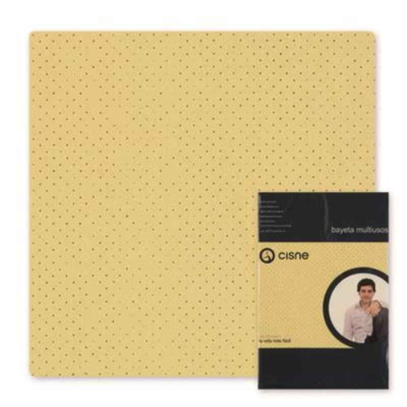 Cisne 30x40cm Yellow Multi Purpose Wipe Roll, 310113