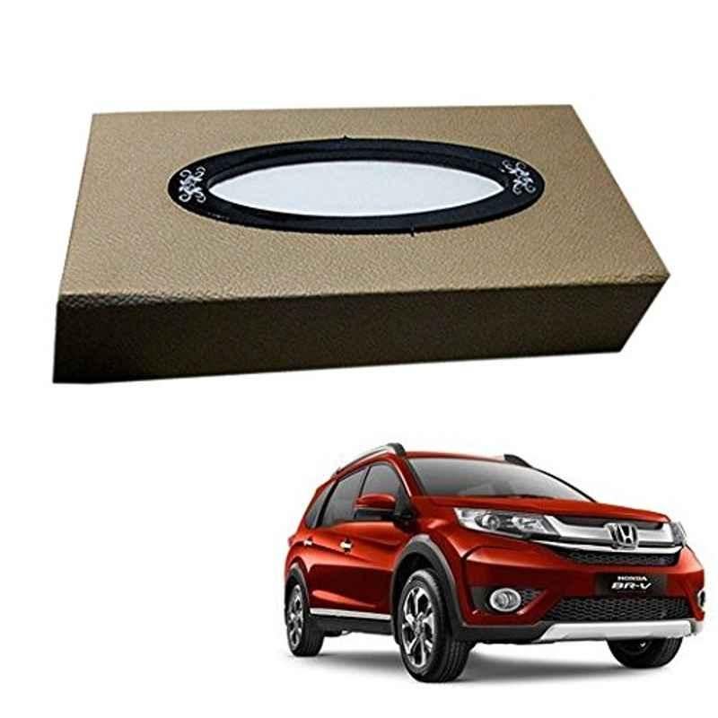 Kozdiko 200 Sheets 100 Pulls Beige Tissue Paper Box for Honda BRV, kozd_6951