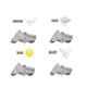 Mobidezire Polyester Silver Bike Body Cover for Triumph Tiger 800 XR