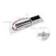 Time Office Silver Glossy Finished 2 Wire Drop Bolt Lock, DBLC-2