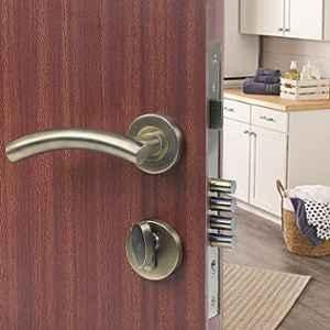 Voltizi Stainless Steel 4 Bullet Pin Mortise Door Lock Set with 3 Keys, MG1101