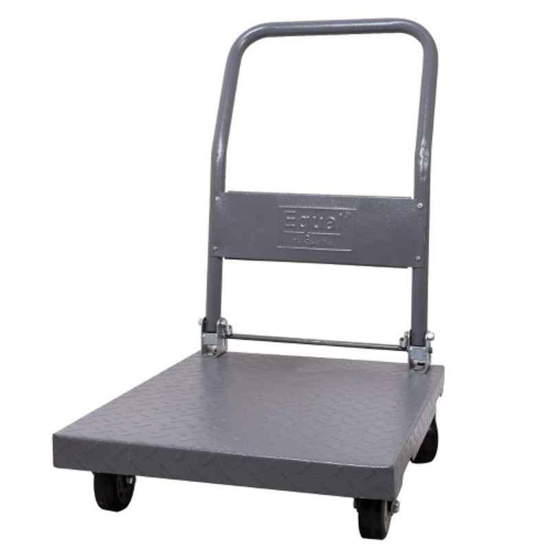 Equal 300kg Mild Steel Grey Portable & Folding Platform Trolley, EMST-300