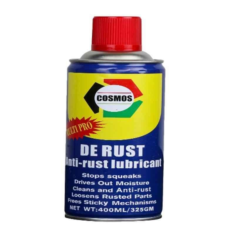 Cosmos 400ml De Rust Anti Rust Lubricant Spray Paint