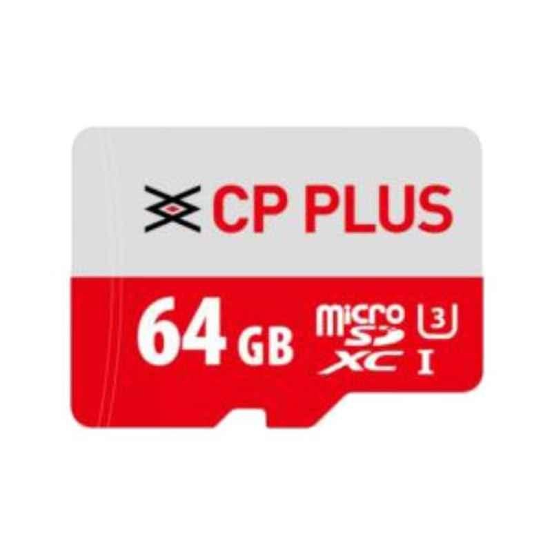 CP Plus 64GB Class 10 Micro SD Card, CP-NM64