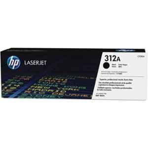 HP 312A Black LaserJet Toner Cartridge, CF380A