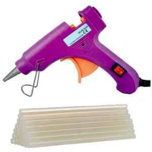 Buy Bandook 20W Pink Glue Gun with 4 Pcs Transparent Glue Sticks