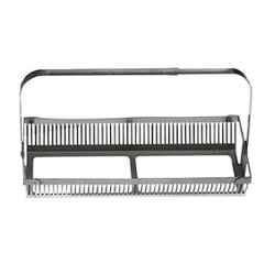 WKM 25 Slot Stainless Steel Staining Rack, KT176BY