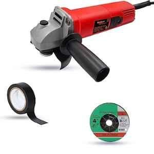 Walkers 800W 4 inch Angle Grinder with Grinding Wheel & Electrical Tape, WKCB465