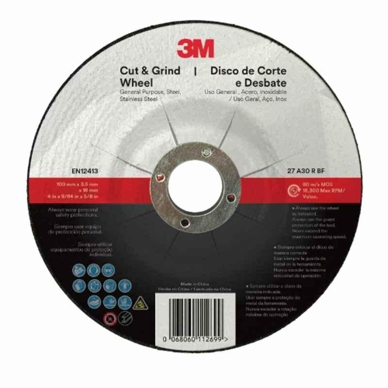 3M T27 115x4.2x22.2mm Cut & Grind Wheel