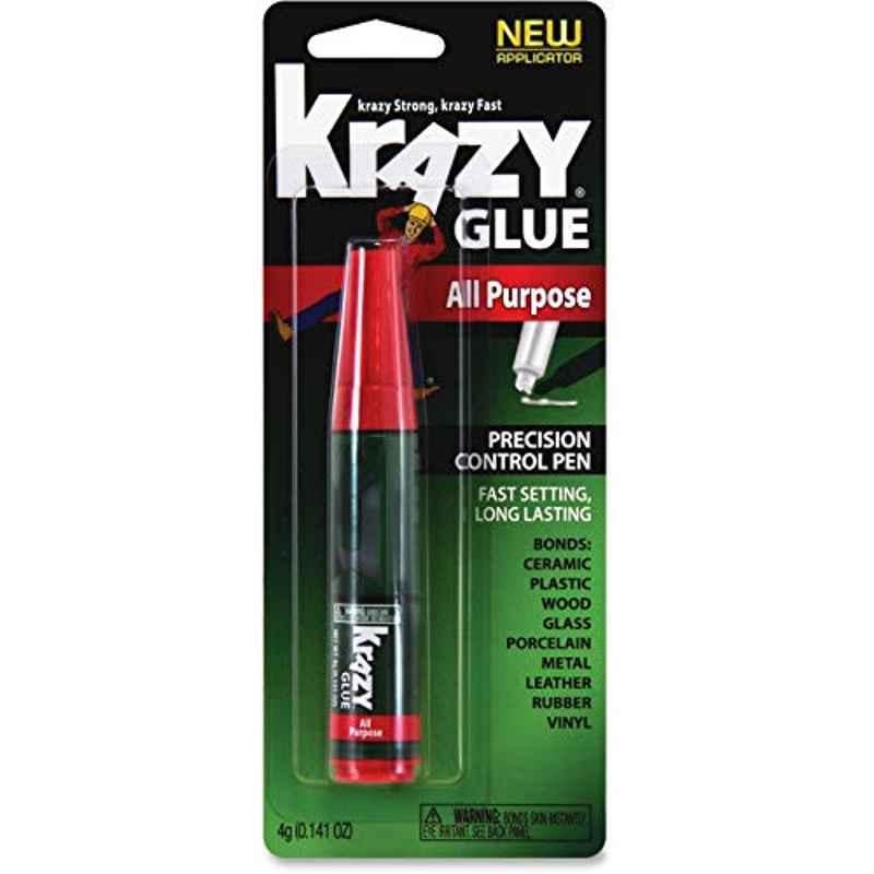 Elmers Krazy Glue 4g Precision Control Pen Glue, KG82948MR