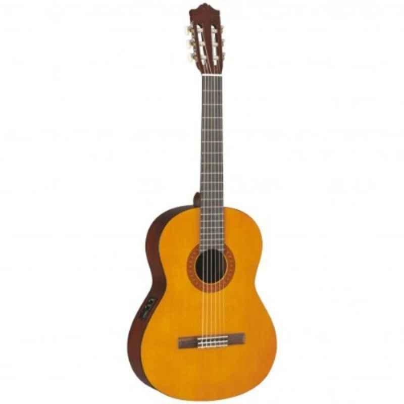 Yamaha 650mm Rosewood Fingerboard Natural Electric Acoustic Classical Guitar, Yamaha-CX40