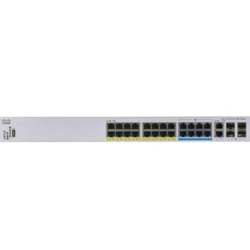 Cisco Business 220 Series 48 Ports GE 4x1G SFP White Smart Network Switch, CBS22048T4G