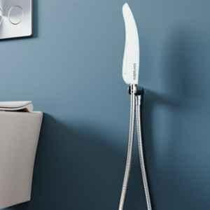 Lorazzo S1 ABS & Brass Chrome Finish Health Faucet Gun with  AquaSlide Switch & 1m Hose Pipe & Wall Hook, LRZ HF1051 S04