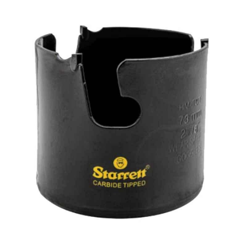 Starrett 73mm Black Tungsten Carbide Tipped Multi Purpose Hole Saw, MPH0278