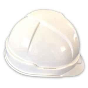 Ladwa ABS HDPE White Superior Nape Safety Helmet, LPHBN