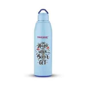 Trueware Sun Shine 700ml Blue Quote Water Bottle