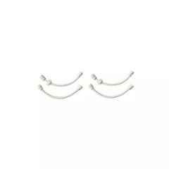 Fastgear 24 inch PTMT White Connection Pipe, FG2537 (Pack of 4)