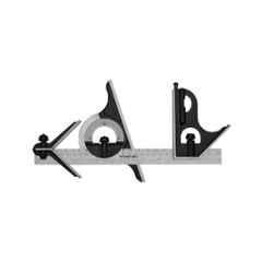 Markvel 300mm Stainless Steel Combination Square Set, 801-300H