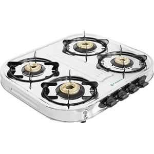 Faber Crystal 4 Burners Manual Stainless Steel Cooktop