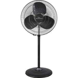 Blue Eagle 002 130W 1450rpm Iron Black 3 Blade Stand Fan with 2 Years Warranty, Sweep: 550 mm