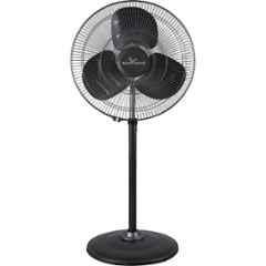 Blue Eagle 002 130W 1450rpm Iron Black 3 Blade Stand Fan with 2 Years Warranty, Sweep: 550 mm