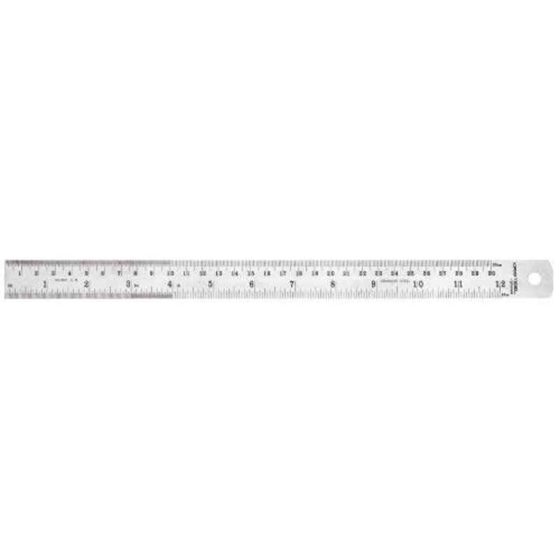 Kristeel 150mm Metric & English Stainless Steel Ruler, 401 A