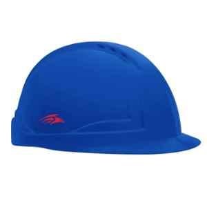 Perf Orbit R HDPE & Fabric Blue Safety Helmet with 4 Points Support for Construction & Manufacturing