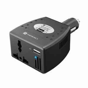 Portronics Car power II Black 150W Car Power Converter, POR 1788