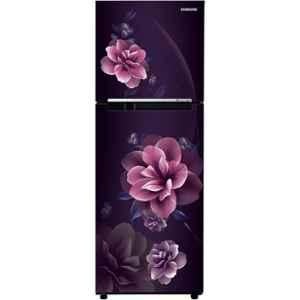 Samsung 236 Litre 2 Star Camellia Purple Digital Inverter Frost Free Double Door Refrigerator, RT28C3022CR/NL