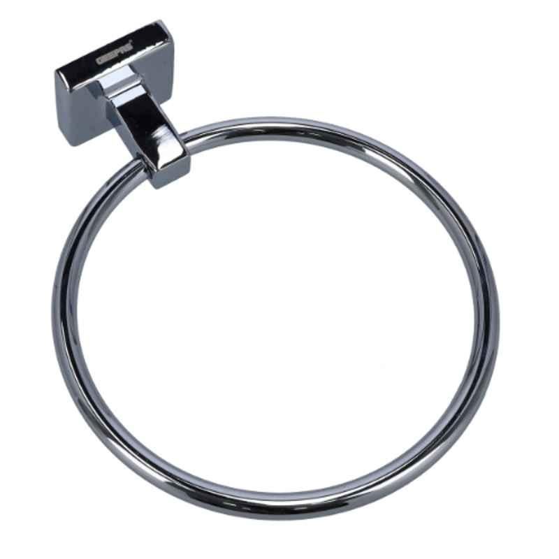 Geepas GSW61098 Stainless Steel Chrome Plated Towel Ring