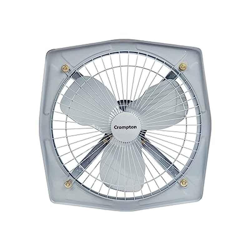 Crompton Greaves Drift 6 inch 42W Metal Silver Exhaust Fan with 2 Years Warranty, GLI0037, Sweep: 150 mm