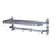 ZAP 60cm Stainless Steel Chrome Finish Towel Rack with Hooks
